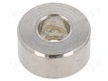 Spacer sleeve; 3mm; cylindrical; brass; nickel; Out.diam: 6mm DREMEC DR316/2.6X3