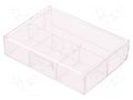 Container: collective; with partitions; 75x51x15mm TEKO SR4.0