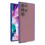 Spring Case cover gel cover with colored frame for Samsung Galaxy S22 Ultra dark blue, Hurtel 5907769339455