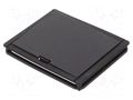 Battery divider; W: 55mm; L: 68.5mm; black TEKO BH-3.9