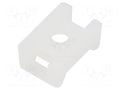 Holder; screw; polyamide; UL94V-2; natural; Tie width: 3.6mm BM GROUP BMB0905