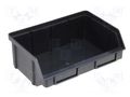 Cuvette; ESD; W: 203mm; H: 74mm; D: 140mm; polypropylene; black; <1kΩ ARTECH A.PM6ESD