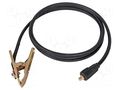 Current test lead; 200A; special plug,aligator clip; Len: 15m SONEL WAPRZ015BLI2