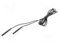 Test lead; banana plug 4mm,both sides; insulated; Urated: 1kV SONEL WAPRZ004BLBB