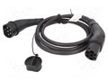 Cable: eMobility; 1x0.5mm2,5x6mm2; 480V; 22kW; IP44; three-phase HARTING 08914090115A0