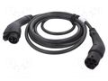 Cable: eMobility; 1x0.5mm2,3x6mm2; 250V; 7.2kW; IP44; single-phase HARTING 08914090202A0