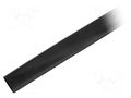 Heat shrink sleeve; glueless,flexible; 2: 1; 12.7mm; black TE Connectivity RNF-100-1/2-0-SP