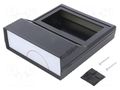 Enclosure: desktop; CAB PULPIT; X: 154mm; Y: 173mm; Z: 54mm; ABS TEKO 242/O.9