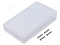 Enclosure: desktop; TENCLOS SLANT SLOPE; X: 85mm; Y: 145mm; ABS TEKO 660S.5