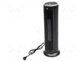 Fan: AC; 2kW; 220÷240V; Len: 1.7m; 190x565x190mm; Plug: angled 90°  WIFIFNH10CBK