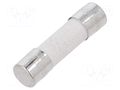 Fuse: fuse; 6.3A; 250VAC; quick blow; ceramic; 5x20mm; FCD; brass OPTIFUSE FCD-6.3A