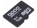 Memory card; industrial; microSDHC,SLC; 1GB; -40÷85°C; PHANES-F APRO WPMSD001G-PFITI