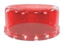 DOME COVER, LUMINAIRE, 80MMX35MM, RED FLS-C80-353-000