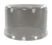 DOME COVER, LUMINAIRE, 80MMX50MM, GREY FLS-C80-501-000