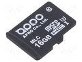 Memory card; industrial; microSDHC,MLC; 16GB; -40÷85°C; PHANES-F APRO WPMSD016G-PFISM