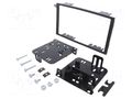 Radio frame; 1 DIN; black METRA RAM-40.744.1