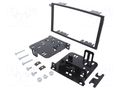 Radio frame; 1 DIN; black METRA RAM-40.744.1