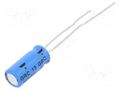 Capacitor: electrolytic; THT; 1uF; 100VDC; ±20%; 2000h; -40÷105°C VISHAY GRC00AA0102ATNL