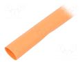 Heat shrink sleeve; glueless; 2: 1; 6.4mm; L: 1m; orange TASKER GTM6432O