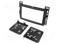 Radio frame; Chevrolet,Pontiac,Saturn; 2 DIN; matt black METRA RAM-40.700