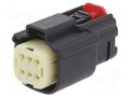 Connector: wire-wire; plug; female; MX150; for cable; -40÷125°C MOLEX MX-33472-0606