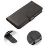 Magnet Case elegant case cover cover with a flap and stand function OnePlus Nord N200 5G black, Hurtel 5907769340246 5907769340246