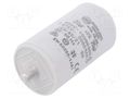 Capacitor: polypropylene; motors, run; 20uF; 475VAC; Ø40x70mm; ±5% DUCATI ENERGIA 4.16.10.25.27