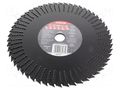 Cutting wheel; Ø: 230mm; with rasp; Ømount.hole: 22.23mm PROLINE PRE-86237