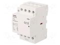 Contactor: 4-pole installation; 40A; 230VAC; NO x4; STM; -5÷60°C ZAMEL STM-40-40