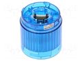 Module: light signaller; blue; LED; 24VDC; IP65; Ø50x50mm; LR5 PATLITE LR5-E-B