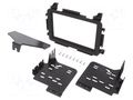 Radio frame; Honda; 2 DIN; matt black METRA RAM-40.816