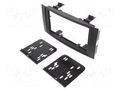 Radio frame; VW; 2 DIN; black METRA RAM-40.818