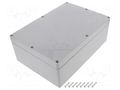 Enclosure: multipurpose; X: 185mm; Y: 265mm; Z: 95mm; ABS; dark grey GAINTA G3783-IP67
