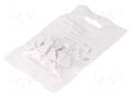Cap for LED profiles; white; 20pcs; ABS; GEN2; CORNER10 TOPMET TOP.83990001