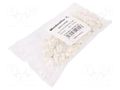Markers; Marking: 6; 4÷10mm; PVC; white; -30÷80°C; leaded; CLI C WEIDMÜLLER WM-0251310006