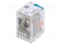 Relay: industrial; 4PDT; Ucoil: 24VDC; 6A/250VAC; 6A/250VDC; socket PHOENIX CONTACT REL-IR4/LDP24DC/4X