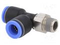 Push-in fitting; T-tap splitter; -0.95÷15bar; Thread: R 1/4" PNEUMAT 130.014-10