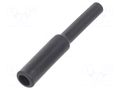 Plug; -0.95÷15bar; nickel plated brass,PBT; BLUELINE; Øout: 6mm PNEUMAT 179.0604