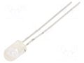 LED; yellow green; 5mm; 250÷500mcd; 20°; Front: convex; 2÷2.4VDC EVERLIGHT 313-2SYGC/S530-E2