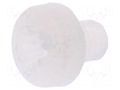 Screw; M3x4; 0.5; Head: cheese head; Pozidriv; 0.8mm; polyamide DREMEC DR8G205M3X4