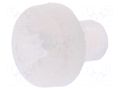 Screw; M3x4; 0.5; Head: cheese head; Pozidriv; 0.8mm; polyamide DREMEC DR8G205M3X4