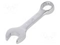 Wrench; combination spanner; 19mm; Chrom-vanadium steel; short KING TONY KT-10D0-19