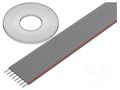 Wire: ribbon; 1mm; stranded; Cu; PVC; grey; 30.5m; 8x28AWG CONNFLY DS1057-01-08A282R