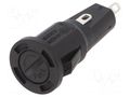 Fuse holder; 5x20mm; 6.3A; on panel; 250VAC; UL94V-2; polyamide OPTIFUSE PMC-DS-04-SOS