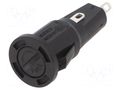 Fuse holder; 5x20mm; 6.3A; on panel; 250VAC; UL94V-2; polyamide OPTIFUSE PMC-DS-04-SOS