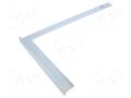 Try square; 500x280mm; with foot; Plating: zinc SCALA SC404159