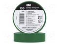 Tape: electrical insulating; W: 19mm; L: 20m; Thk: 0.127mm; green 3M 3M-TF-155-19-20GR