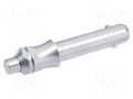 Locking pin; without handle,with locking; stainless steel; 21kN ELESA+GANTER GN113.3-6-10