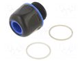Gland; IP67,IP69; Han® F+B; M25; 13÷16mm; polyamide; black HARTING 19155035197
