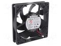 Fan: DC; axial; 120x120x25mm; 220.8m3/h; 51dBA; ball; 4100rpm OMRON R89F-DS1225H